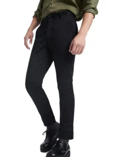 Baltic Slim Fit Chino In Black 9 Baltic Slim Fit Chino In Black -Myer Fashion Store 175170430 175171960 4 1 720x928