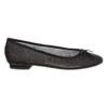 Twinkle Black Silk Pump