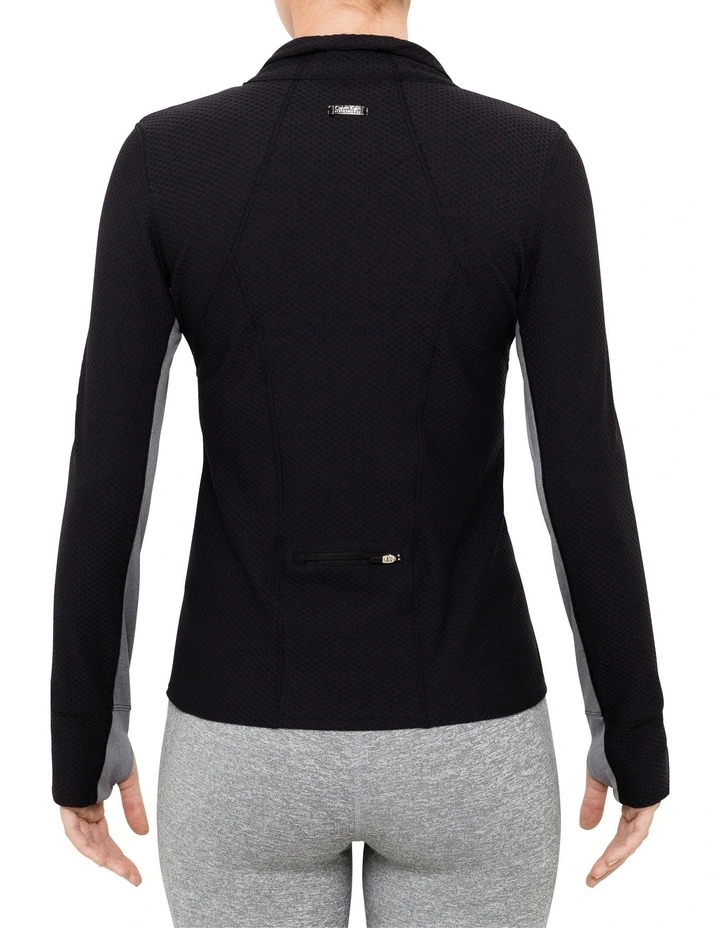 Calvin Klein Performance Honey Comb Jacket Black 4 Calvin Klein Performance Honey Comb Jacket Black - Image 2