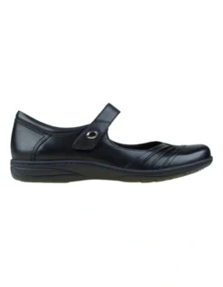 Jamie Black Leather Strapped Flats 7 Jamie Black Leather Strapped Flats -Myer Fashion Store 312131890 1 720x928