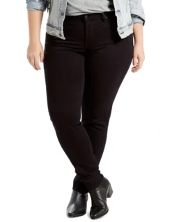 Plus Shaping 311 Skinny Jean Black