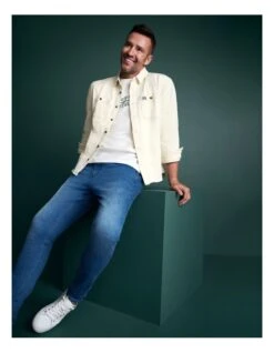 Lee Z-One Tapered Leg Skinny Jeans Blue -Myer Fashion Store 382273930 3 2 720x928