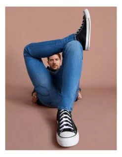 Lee Z-One Tapered Leg Skinny Jeans Blue -Myer Fashion Store 382273930 4 1 720x928