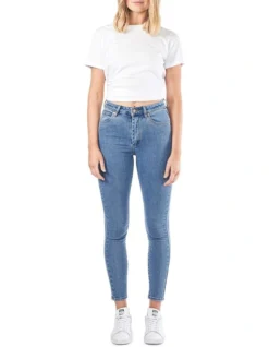 ABRAND JEANS A High Ankle Basher Skinny Jean LA Blues