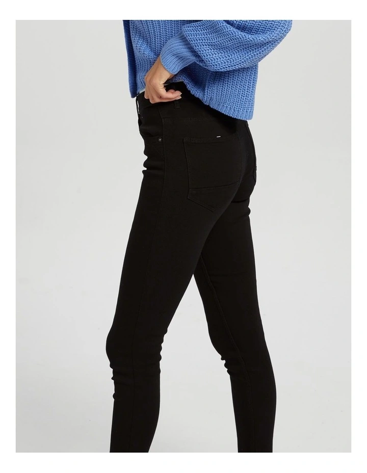 ONLY Kendell Skinny Jean Black 6 ONLY Kendell Skinny Jean Black - Image 4