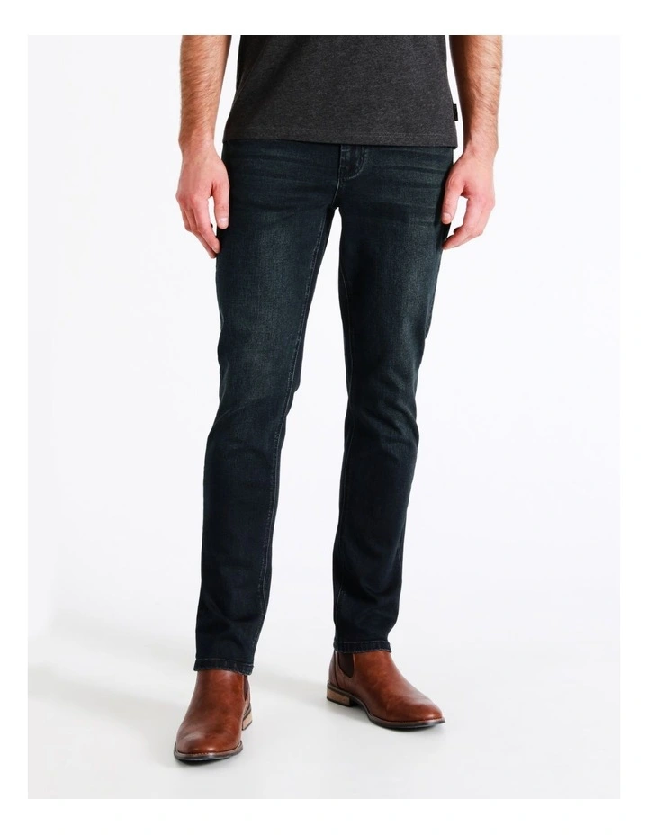 Kristian Slim Tapered Jean Dark Denim 5 Kristian Slim Tapered Jean Dark Denim - Image 3