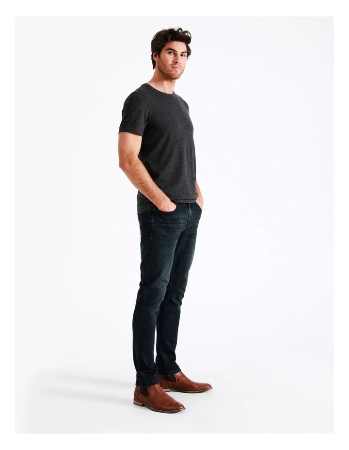 Kristian Slim Tapered Jean Dark Denim 7 Kristian Slim Tapered Jean Dark Denim - Image 5