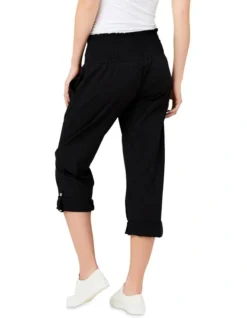 Philly Cotton Pant In Black -Myer Fashion Store 563175550 563049640 3 1 720x928