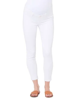 Isla Ankle Grazer Jegging In White