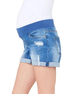 Baxter Boyfriend Short In Blue -Myer Fashion Store 563176180 563058730 3 1 720x928