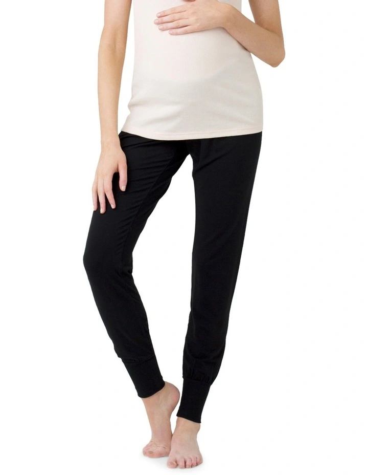 Jersey Lounge Pant In Black 3 Jersey Lounge Pant In Black