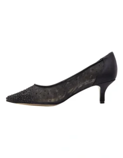Spritz Black Satin Pump -Myer Fashion Store 567613900 3 720x928