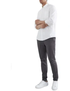 French Connection Slim Fit Chino Pant In Charcoal -Myer Fashion Store 575039800 2 1 720x928