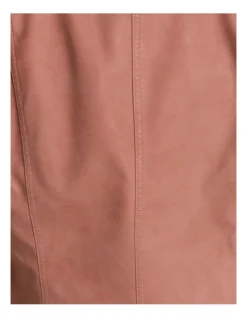 ONLY Ava Faux Leather Biker Jacket Rose -Myer Fashion Store 585954010 5 1 720x928