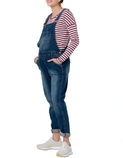 Denim Overalls In Indigo -Myer Fashion Store 593224480 3 2 720x928