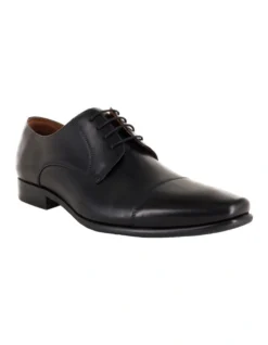 Florsheim Cross Leather Black Lace Up Dress Shoe -Myer Fashion Store 627702670 3 720x928
