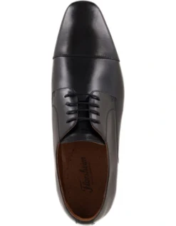 Florsheim Cross Leather Black Lace Up Dress Shoe -Myer Fashion Store 627702670 4 720x928