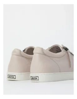 Zia Beige Leather Zip Up Sneaker 12 Zia Beige Leather Zip Up Sneaker -Myer Fashion Store 660666160 5 720x928