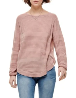 ONLY Caviar Pullover Knit Jumper Dusty Pink