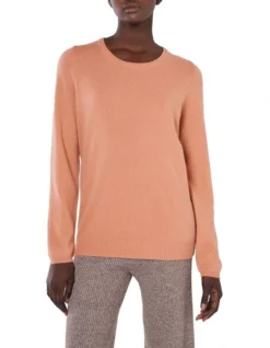 Cashmere Boyfriend Sweater In Pink