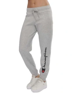 Champion VF Script Cuff Pants Grey Marle