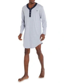 Long Sleeve Stripe Nightshirt -Myer Fashion Store 701484310 3 1 720x928