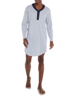 Long Sleeve Stripe Nightshirt -Myer Fashion Store 701484310 5 720x928