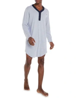 Long Sleeve Stripe Nightshirt -Myer Fashion Store 701484310 6 720x928