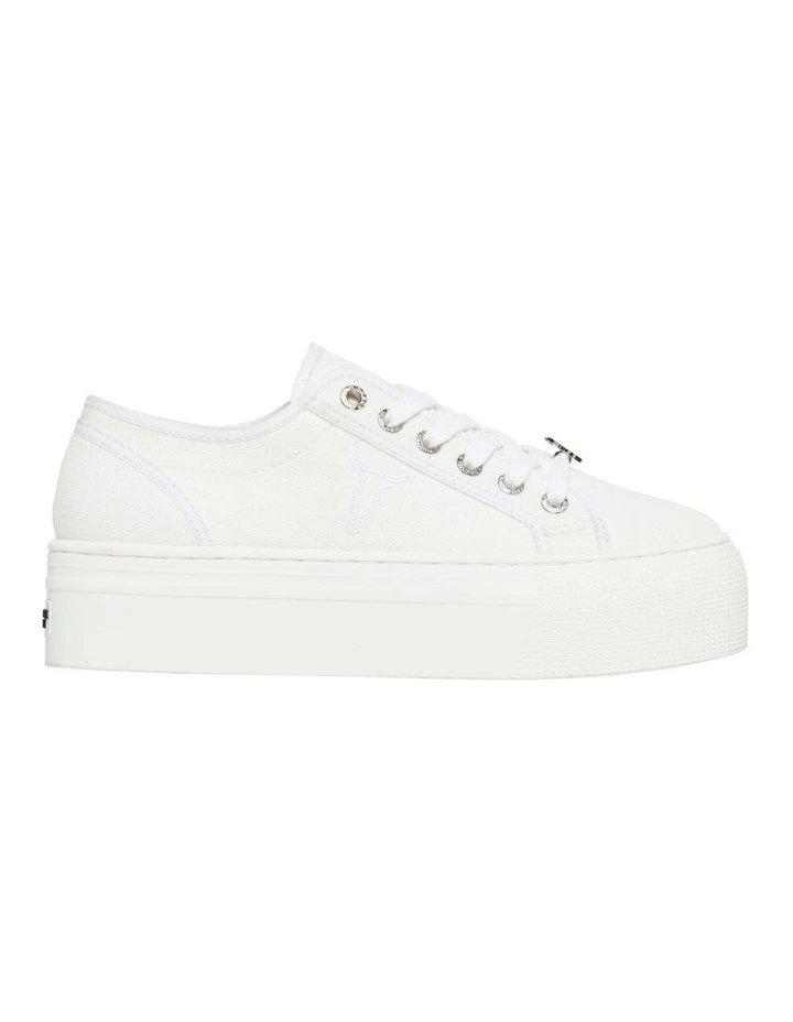 Windsor Smith Ruby White Canvas Platform Sneaker 3 Windsor Smith Ruby White Canvas Platform Sneaker