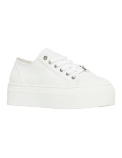 Windsor Smith Ruby White Canvas Platform Sneaker 7 Windsor Smith Ruby White Canvas Platform Sneaker -Myer Fashion Store 704434870 2 1 720x928