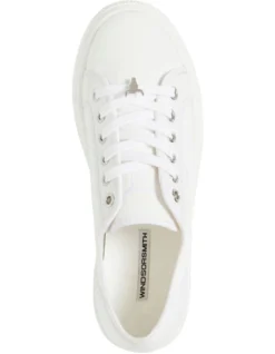 Windsor Smith Ruby White Canvas Platform Sneaker 9 Windsor Smith Ruby White Canvas Platform Sneaker -Myer Fashion Store 704434870 4 1 720x928