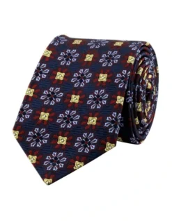 Floral Luxurious Silk Tie Australian Made
