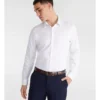 Plain Stretch Slim Fit Shirt -Myer Fashion Store 727786450 1 1 720x928