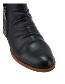 Hush Puppies Chalet Black Ankle Boot -Myer Fashion Store 729064630 4 720x928