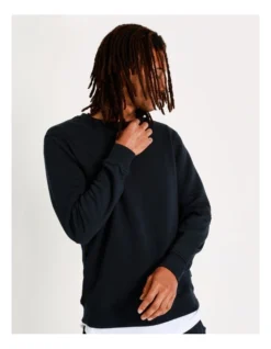 Ryder Moto Crew Sweat Navy -Myer Fashion Store 751323700 6 720x928