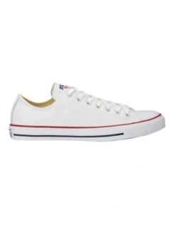Converse Chuck Taylor All Star Optic White Leather Low Top Sneaker