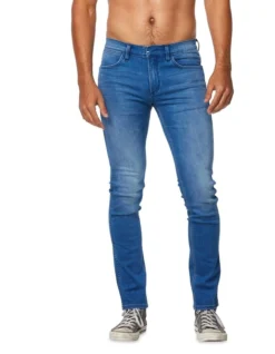 Wrangler Strangler Skinny Jeans Twist Blue