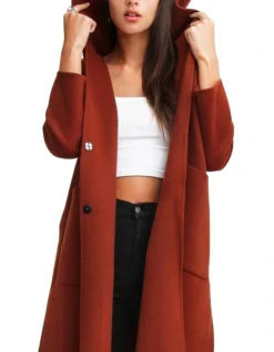 Walk This Way Brick Wool Blend Oversized Coat 13 Walk This Way Brick Wool Blend Oversized Coat -Myer Fashion Store 779251960 6 720x928