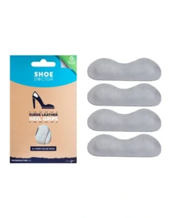 Suede Leather Heel Grips 2 Pair Pack