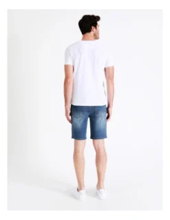 Bronx Denim Short Stonewash -Myer Fashion Store 782109550 4 4 720x928
