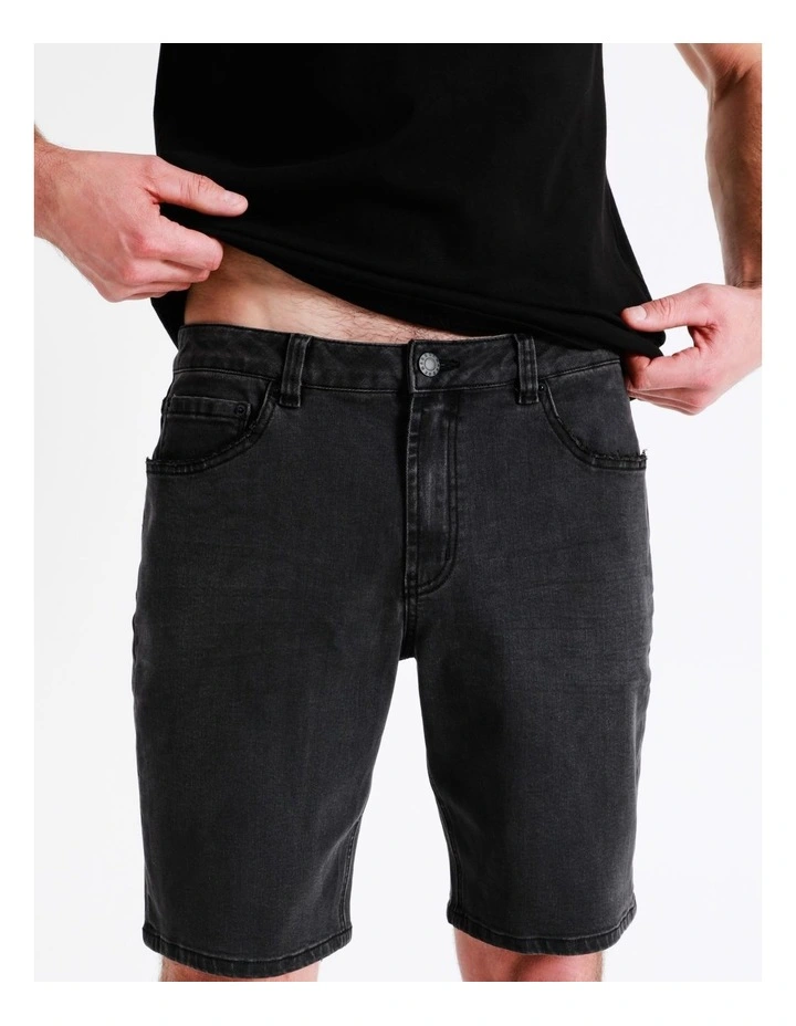 Bronx Denim Short Black 8 Bronx Denim Short Black - Image 6