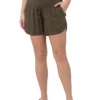 Byron Shirred Short In Olive 1 Byron Shirred Short In Olive -Myer Fashion Store 784965160 784943560 1 1 720x928