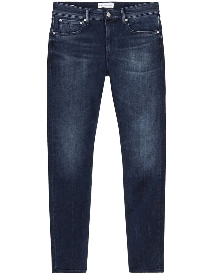 Calvin Klein Jeans Slim Tapered Jeans In Blue Black 7 Calvin Klein Jeans Slim Tapered Jeans In Blue Black - Image 5