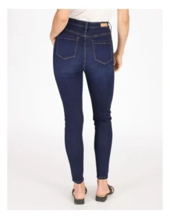 Olivia High Rise Skinny Jean Dark Blue 9 Olivia High Rise Skinny Jean Dark Blue -Myer Fashion Store 805903930 3 720x928