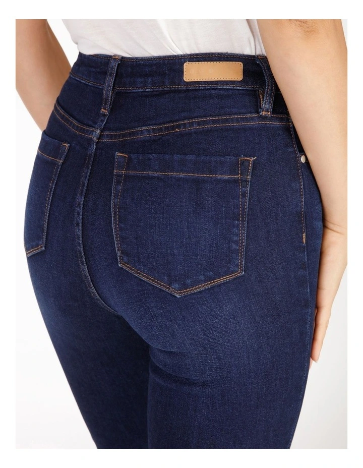 Olivia High Rise Skinny Jean Dark Blue 6 Olivia High Rise Skinny Jean Dark Blue - Image 4