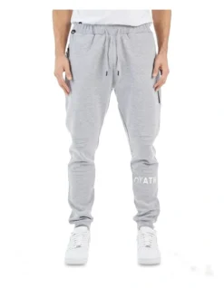 The State Trackpant In Grey Marl