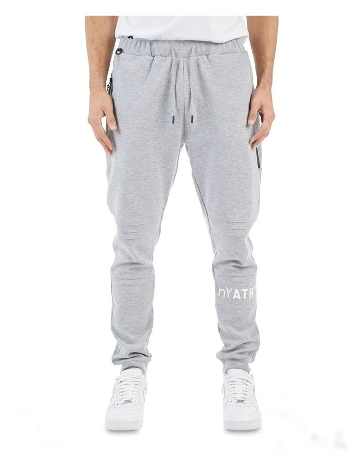 The State Trackpant In Grey Marl 3 The State Trackpant In Grey Marl