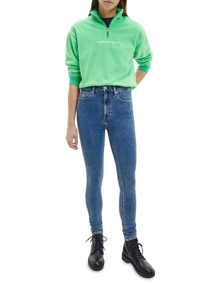 Calvin Klein Jeans High Rise Skinny Jean Denim Medium 3 Calvin Klein Jeans High Rise Skinny Jean Denim Medium