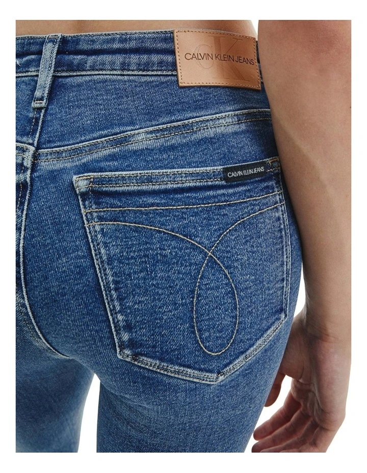 Calvin Klein Jeans High Rise Skinny Jean Denim Medium 5 Calvin Klein Jeans High Rise Skinny Jean Denim Medium - Image 3