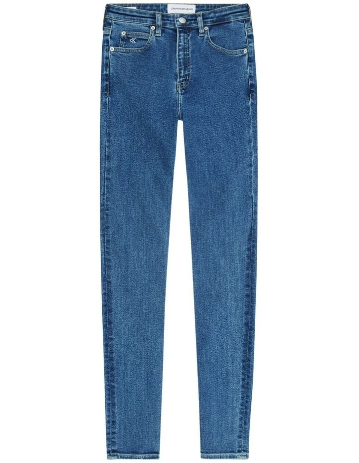 Calvin Klein Jeans High Rise Skinny Jean Denim Medium 7 Calvin Klein Jeans High Rise Skinny Jean Denim Medium - Image 5